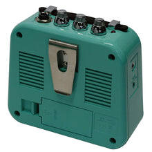Load image into Gallery viewer, Dan Electro HTA-FA Honeytone Mini Guitar Amplfier . Small and Light..Great for Travelling ,Retro Colors ,Aqua Or Black
