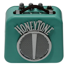 Load image into Gallery viewer, Dan Electro HTA-FA Honeytone Mini Guitar Amplfier . Small and Light..Great for Travelling ,Retro Colors ,Aqua Or Black