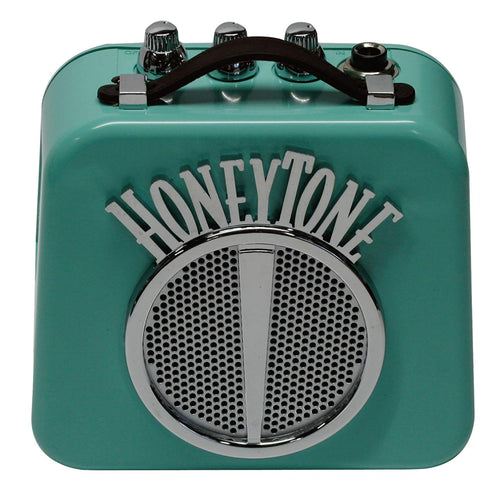 Dan Electro HTA-FA Honeytone Mini Guitar Amplfier . Small and Light..Great for Travelling ,Retro Colors ,Aqua Or Black