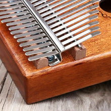 Load image into Gallery viewer, 17-Key Kalimba Thumb Piano Toy Wooden Mahogany Finger Musical Instrument Kit