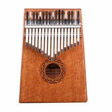 Load image into Gallery viewer, 17-Key Kalimba Thumb Piano Toy Wooden Mahogany Finger Musical Instrument Kit