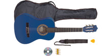 Load image into Gallery viewer, Deluxe Easy To Play Palma 3/4 Size Classical Guitar Outfit - Natural - PL34NOFT