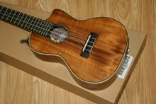 Load image into Gallery viewer, Deluxe Laka Concert -Tenor- Electro-Acoustic Ukulele - With  Cutaway