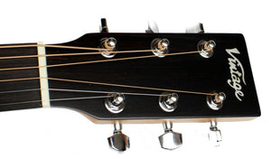 Vintage VE900MH Mahogany Sweet Water Electro Acoustic Guitar