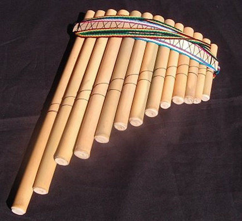 Beautiful Deluxe Peruvian panpipes