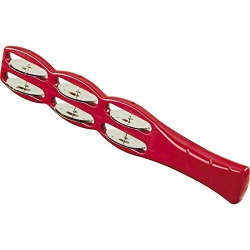 Quatro Percussion Jingle Stick Jingles Tambourine Shaker Kids Musical Instrument